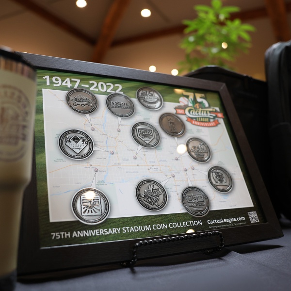 75th Anniversary Framed Collectors Coins DELUXE
